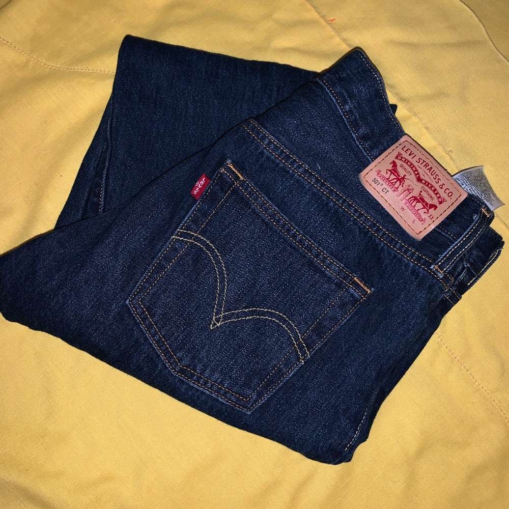 Levi’s 501 CT (Cut & Tapered). VERY GENTLY WORN!